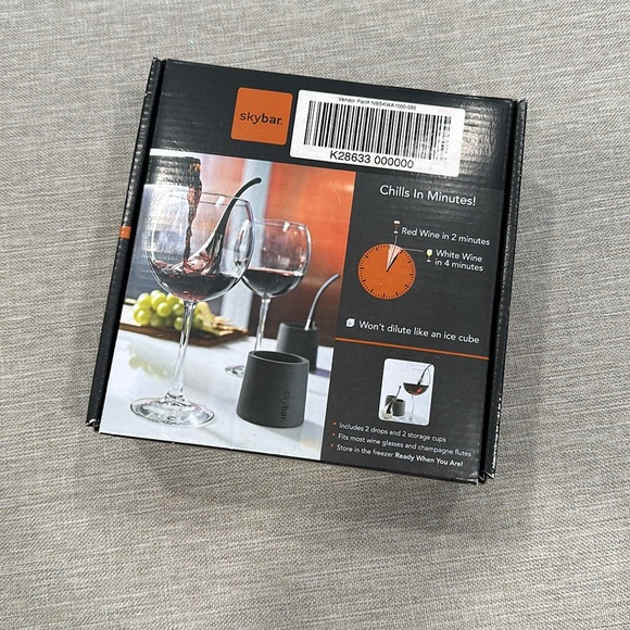 🍷🥃 Skylar Wine Chill Drops - Picture 2 of 8